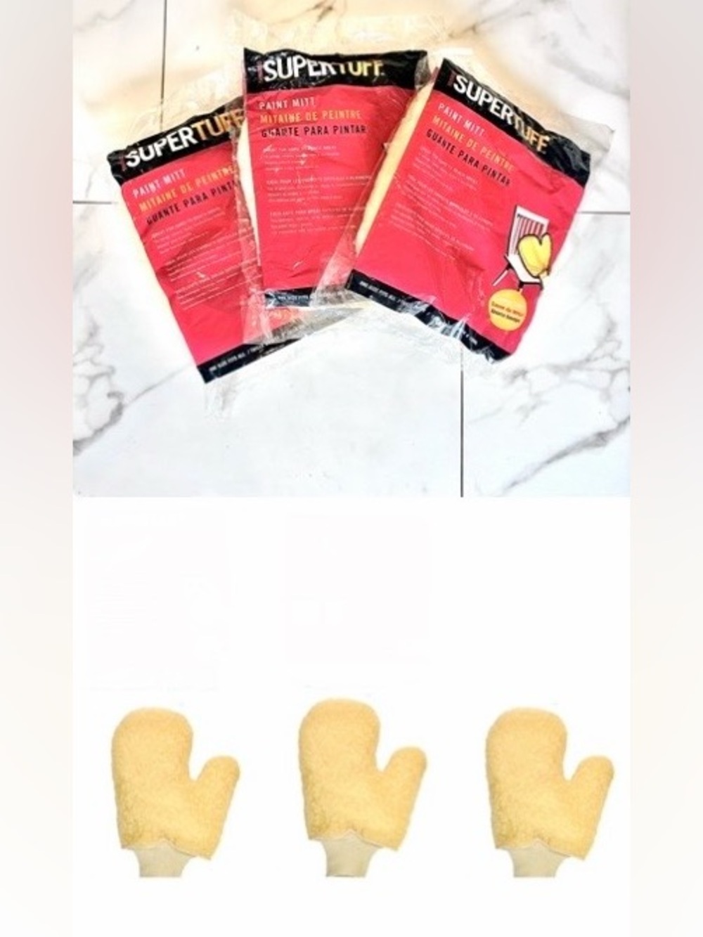 NWT! ♥️ 3-Pack Paint / Car Wash Mitts